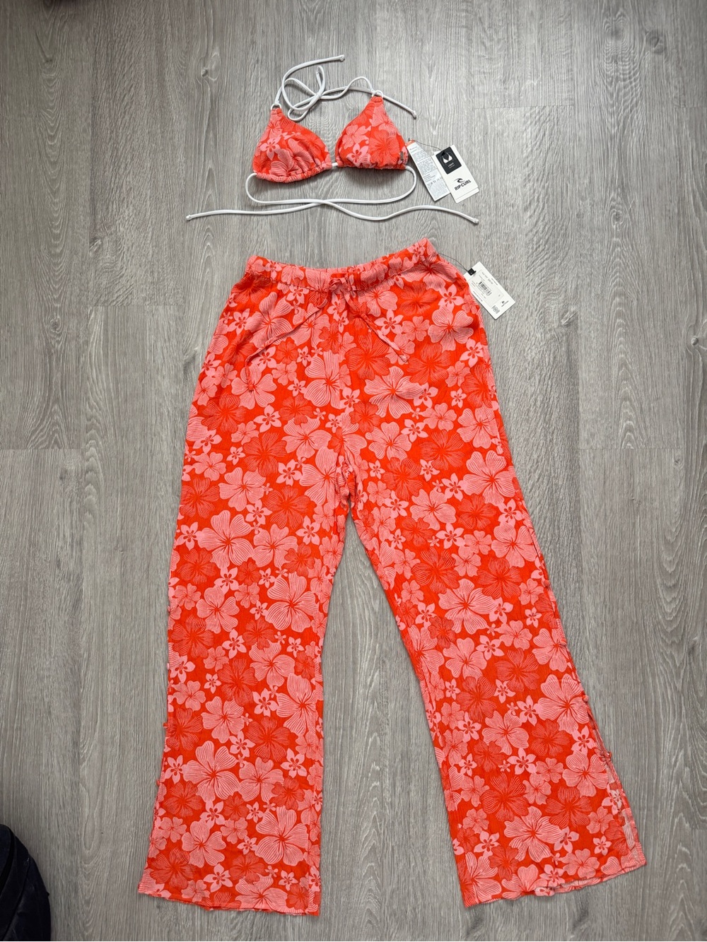 Rip Curl aloha State set bikini top and pants